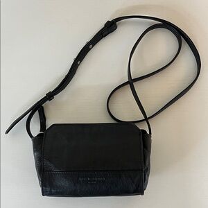 Liebeskind Black Leather Crossbody Bag